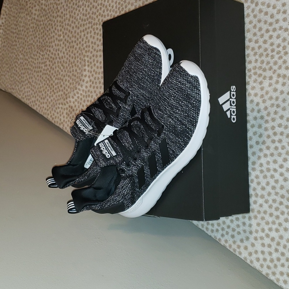 Adidas Cloudfoam Comfort, Breathable, lite Racer Made with Earth Friendly  Mater - Picture 3 of 12